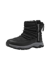 Kangaroos Damen Winterstiefel "K-FW Shego", Gr. 42, schwarz, Textil, Synthetik, sportlich, Schuhe, Snowboots, Winterboots, Winterschuhe,