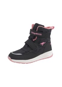 Kangaroos Damen Winterstiefel "KP-Nala V Roostex", Gr. 28, schwarz, Synthetik, Textil, sportlich, Schuhe, Snowboots, Winterboots, Winterschuhe,