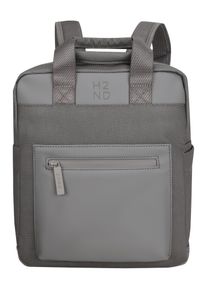 Harbour 2nd Damen Cityrucksack "Hamburg L", grau, Canvas, Polyurethane, Baumwolle, casual, Rucksäcke, Tagesrucksack Arbeitsrucksack Freizeitrucksack