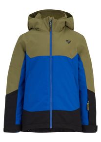 Ziener Kinder Skijacke "AGIMO", blau, Gr. 164, Obermaterial alle Farben außer deep olive: 60% Polyester, 40% Polyester (recycled); Futter: 1. 100%