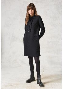 Cecil Damen Sweatkleid, grau, casual, Gr. L, unifarben, Stoff, 82% Polyester, 14% Viskose, 4% Elasthan, Kleider, knielang