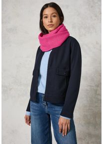 Cecil Damen Loop, pink, casual, unifarben, Stoff, 55% Viskose, 27% Polyester, 18% Polyamid, Modetücher, aus softem Materialmix