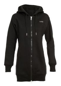 WINSHAPE Damen Trainingsjacke "Hoodie-Jacke J006", schwarz, Gr. XS, 65% Polyester, 35% Baumwolle, Jacken, Street Style
