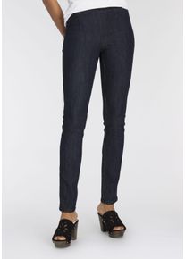 Arizona Damen Skinny-fit-Jeans, blau, Basic, Gr. 46, clean, Jeans, Obermaterial: 75% Baumwolle, 24% Polyester, 1% Elasthan, Jeans, extra-enger