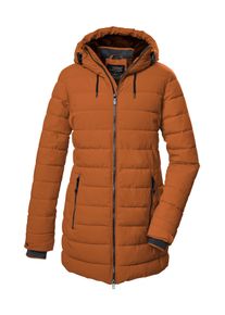 Killtec Damen Steppmantel "KOW 55 WMN QLTD PRK", gelb, sportlich, Gr. 40, Obermaterial: 100% Polyester, Füllung: 100% Polyester (recycelt), Mäntel