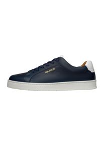 N91 Herren Sneaker "Original Draft BB Herrensneaker", Gr. 40, blau, Leder, casual, Schuhe, Turnschuh Leder handgefertigt, sportlicher Freizeitschuh