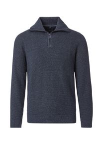 Casamoda Herren Troyer "Casamoda Troyer uni", blau, Gr. L, 100% Baumwolle, Pullover