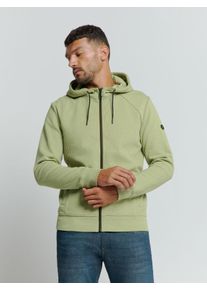 NO EXCESS Herren Sweater "NO EXCESS Jacquard-Kapuzenweste Pullover", grau, Gr. S, 54% Polyester, 44% Baumwolle, 2% Elasthan, Sweatshirts