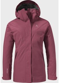 Schöffel SCHÖFFEL Damen Doppeljacke "Hiking 3in1 Jacket Style Tamina WMS", pink, sportlich, Gr. 34, Aussenjacke Oberstoff : 100% Polyester Futter Rumpf unten: