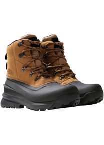 The North Face Damen Winterstiefel "M CHILKAT V LACE WP UTILITY", Gr. 43, braun, Leder, Textil, sportlich, Schuhe, Snowboots, Winterboots,