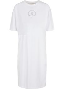 Merchcode Damen Shirtkleid "Merchcode Damen", weiß, klassisch, Gr. XL, 100% Baumwolle, Kleider