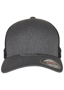 Flexfit Damen Flex Cap "Flexfit Unisex Flexfit UNIPANEL CAP", grau, casual, Gr. L, unifarben, 95% Polyester, 5% Elasthan, Caps