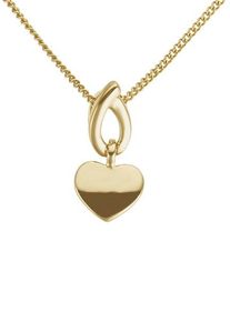 Firetti Damen Herz-Anhänger "Schmuck Geschenk Gold 333 Halsschmuck Anhänger Herz glänzend", Gelbgold 333, 0,40 g, gold, Gelbgold 333, Schmuckanhänger
