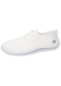Damen Barfußschuh, Dockers by Gerli, Gr. 37, weiß, Textil, sportlich, Schuhe, Schlupfschuh, Sneaker, Sommerschuh in lässiger Strick-Optik
