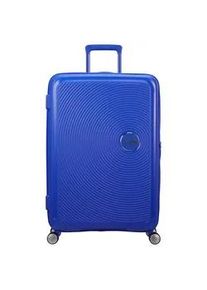 Hartschalen-Trolley American Tourister "SOUNDBOX 77" Gr. B/H/T: 51,5cm x 77cm x 29,5cm 97 l, blau (cobalt blue) Koffer Reisegepäck groß Reisekoffer TSA-Zahlenschloss