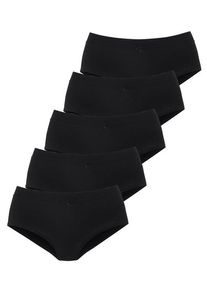 Vivance Taillenslip schwarz Gr. 32/34 für Damen. Mit Schleife. Körpernah. Nachhaltig.