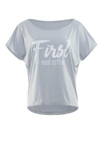 WINSHAPE Oversize-Shirt »MCT002 ultra leicht«, mit weissem Glitzer-Aufdruck