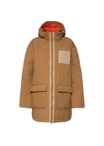 Champion Legacy Kapuzenjacke Damen - braun - Gr. L - Polyamid