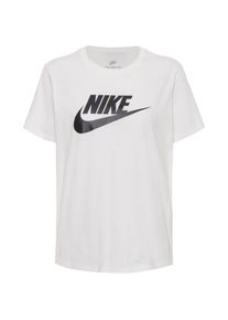 Nike Essential Icon Futura T-Shirt Damen - weiß - Gr. XS - Baumwolle/Polyester