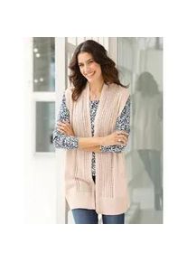 WITT Strickweste INSPIRATIONEN Gr. 38, beige (elfenbein) Damen Westen