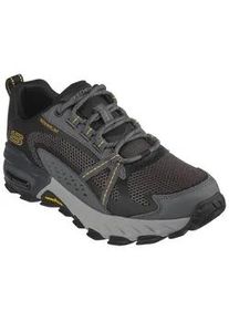 Schnürschuh Skechers "MAX PROTECT" Gr. 41, schwarz (schwarz-grau) Herren Schuhe mit 3M Scotchgard-Imprägnierung, Freizeitschuh, Halbschuh, Schnürer