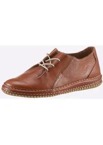 Schnürschuh Gemini Gr. 42, braun (cognac) Damen Schuhe