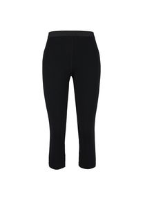 Stoic MerinoMesh150 SadjemSt 3/4 Pants Merinounterwäsche Damen (Gr M |schwarz)