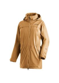 Maier Sports Metor Coat Parka Damen (Gr 50 - Regular |braun/beige |wasserdicht)