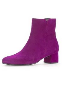 Stiefelette Gabor Gr. 39, lila (orchidee) Damen Schuhe Blockabsatz, Businesschuh, Ankleboots mit Best Fitting-Ausstattung