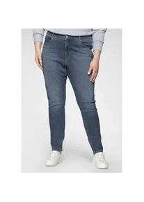 Levi's Skinny-fit-Jeans LEVI'S PLUS "311 PL SHAPING SKINNY" Gr. 22 (52), Länge 30, blau (mid, blau, used) Damen Jeans figurformend mit Stretch