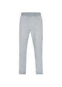 Jogginghose Urban Classics "Urban Classics Herren Heavy Terry Garment Dye Slit Sweatpants" Gr. L, US-Größen, blau (summerblau) Herren Hosen