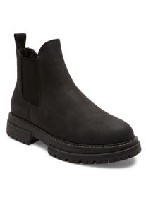 Chelseaboots Roxy "LORENA II BOOT", Damen, Gr. 36, schwarz, Synthetik, sportlich, Schuhe, Stiefelette, Winterschuhe, gefüttert