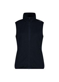 CMP Vest Jacquard Knitted Fleeceweste Women (Größe 34 |schwarz)