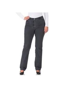 Stretch-Jeans KjBRAND "Betty Denim Stretch" Gr. 48 (24), K-Gr, grau (denim graphit) Damen Jeans mit Stretch