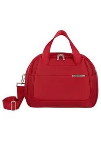 Kosmetiktasche Samsonite "D'LITE" Gr. B/H/T: 36cm x 26cm x 19cm, rot (chili red) Taschen Beauty-Bag Beautybox Schminketui Kosmetikbox