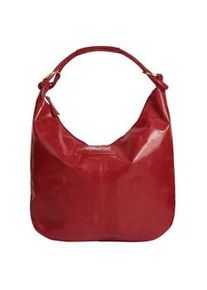 Shopper Bruno Banani Gr. B/H/T: 40cm x 33cm x 4cm onesize, rot Damen Taschen echt Leder