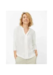 Langarmshirt Brax "Style CLARISSA" Gr. 46, weiß (sanftes weiß) Damen Shirts