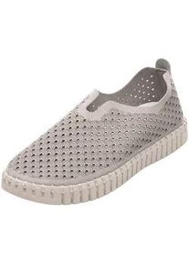 Sneaker Ilse Jacobsen "TULIP3275" Gr. 39, beige (atmosphere) Damen Schuhe Espadrille Slipper Praktisch, bequem, flexible Laufsohle, ohne Klebstoff