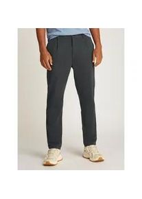 Chinohose Tommy Jeans "TJM CASUAL ELASTICATED PANT" Gr. L, N-Gr, grau (new charcoal) Herren Hosen mit Bundfalten