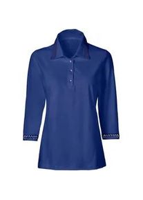 WITT Poloshirt CLASSIC "Shirt" Gr. 38, blau (royalblau) Damen Shirts