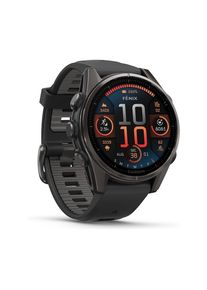 Garmin Smartwatch Fenix 8 - 43 mm AMOLED Sapphire Schwarz Carbongrau Titan 010-02903-21