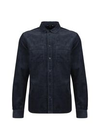 Hemd Stoic MMXX.Mora Cord Shirt Herren (Gr 4XL |blau/schwarz)