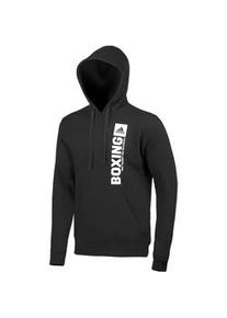 Hoodie Adidas PERFORMANCE "Community Vertical Hoody BOXING" Sweatshirts Gr. L, schwarz Herren