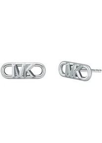 Paar Ohrstecker Michael Kors "PREMIUM, OVAL, MKC164300" Ohrringe Gr. Silber 925 (Sterlingsilber), silberfarben Damen