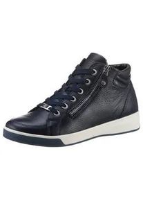 Schnürboots Ara "ROM" Gr. 5 (38), blau (dunkelblau) Damen Schuhe Keilabsatz, High Top-Sneaker, Freizeitschuh in Schuhweite G = weit Bestseller