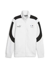 Sweatjacke Puma "BMW M Motorsport MT7+ Trainingsjacke Herren" Gr. M, weiß Herren Sweatjacken