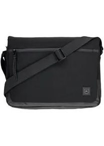 Messenger Bag Lerros "Lerros Messengerbag aus Neopren" Gr. B/H/T: 40cm x 30cm x 10cm, schwarz Damen Taschen