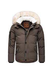 STONE HARBOUR Herren Winterjacke stylischer Winterparka mit abnehmbarer Kapuze Halvaar