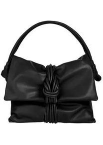 Henkeltasche Samantha Look Gr. B/H/T: 33cm x 26cm x 6cm onesize, schwarz Damen Taschen echt Leder, Made in Italy