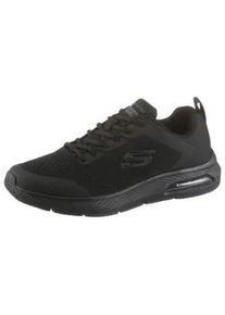 Sneaker Skechers "Dyna Air" Gr. 45, schwarz Herren Schuhe mit Air-Cooled Memory Foam, Freizeitschuh, Halbschuh, Schnürschuh